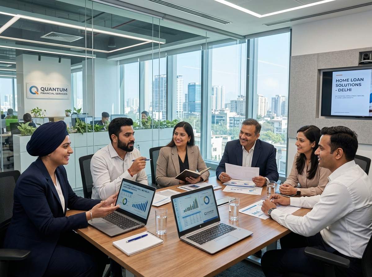 Hailp Loan Services Corporate Headquarters Team in Delhi